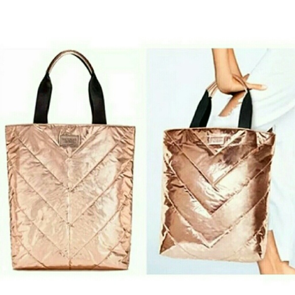 Victorias Secret Handbags - Victoria's Secret Rose Gold Bag